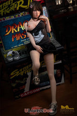 Tilda - 151cm D-Cup Nr.S24 Kopf Vollsilikon Verlockende Klugheit Silikonpuppe Irontech Doll Irontech Silikon Doll SD693401