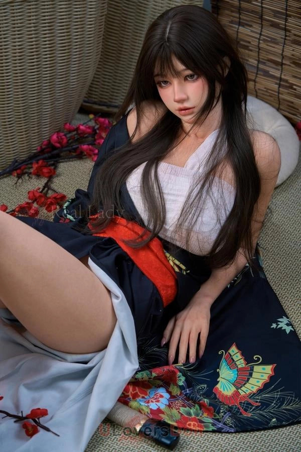 Nora - Realistisches Design 150cm E Cup T4 Silky Cream Reines Silikon Reallady Silicone Sex Doll Real Lady SD1093201
