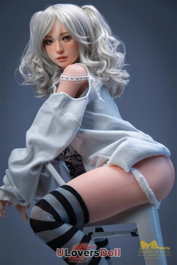 Viola - 154cm F-Cup TPE-Körper Nr.S10 Kopf Silikonspitze Sensual Intelligence Silikonpuppe Irontech Doll Irontech Silikon Doll SD693501