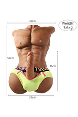 Sofort lieferbar Daniel - einzigartiges Erlebnis (100% Nagelneu) DL Torso Liebespuppen Versand aus dem Inland