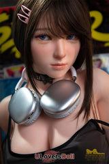 Tilda - 151cm D-Cup Nr.S24 Kopf Vollsilikon Verlockende Klugheit Silikonpuppe Irontech Doll Irontech Silikon Doll SD693401