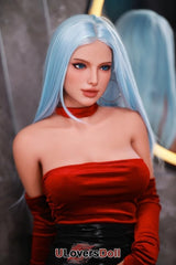 Miki [Sofort lieferbar] C-Cup Fingerskelett + Gebr?unt Haut + Standf¨¹?e eingebaute Vagina + Doppelgelenke + Achselzucken + Geleemilch + Zunge (100% Nagelneu) Gelee Br¨¹ste Fire Doll Fire Deutschland Lager CFI1094801E