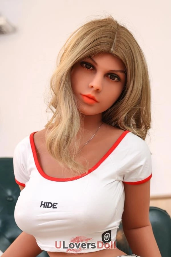 Maria [Sofort lieferbar] Nr.57 Kopf blonde Haare und braune Augen 33kg (100% Nagelneu) Mittlere Brust DL Doll DL Doll CDL629001E