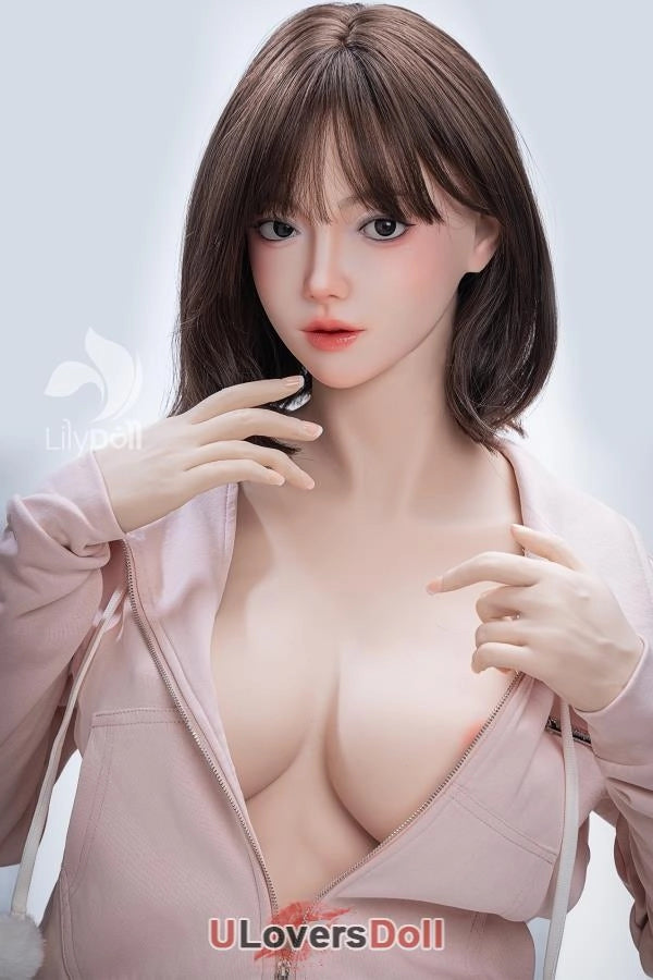 Elara-B - 168cm F-Cup LH030A-B Natur Silikonkopf TPE-K?rper Lilydoll Liebespuppe LilyDoll LD001