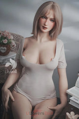 Selene-B - 168cm F-Cup LH033A-B Natur Silikonkopf TPE-K?rper Lilydoll Liebespuppe LilyDoll LD015