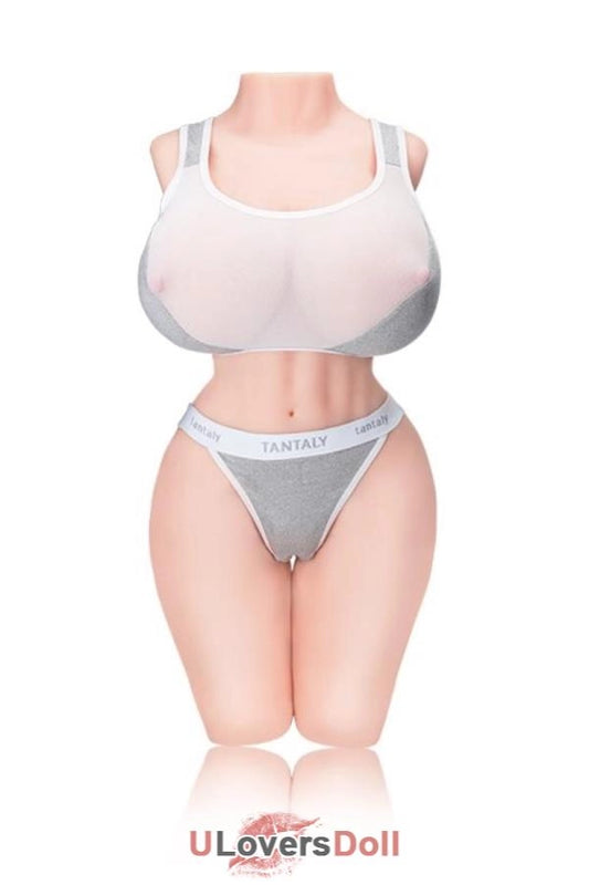 Tantaly Monica Weiß 3.0 Sofort lieferbar Menschliche Ähnlichkeit (100% Nagelneu) 18.5kg Sexpuppen Torso Tantaly Q-005-0123 600