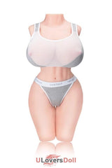 Tantaly Monica Weiß 3.0 Sofort lieferbar Menschliche Ähnlichkeit (100% Nagelneu) 18.5kg Sexpuppen Torso Tantaly Q-005-0123