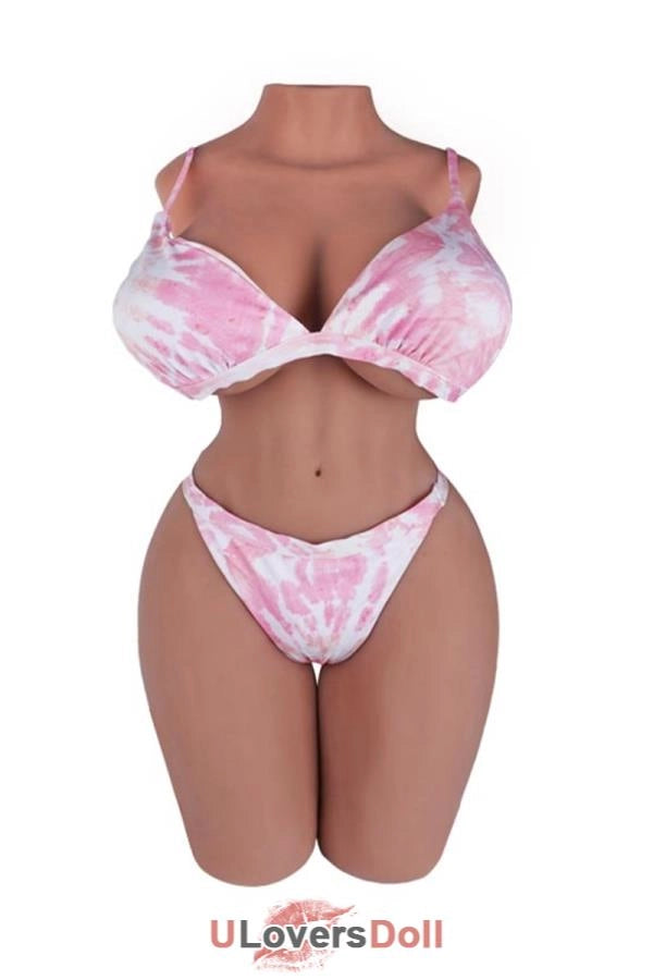 Tantaly Monica Weizen 2.0 Sofort lieferbar Anatomische Korrektheit (100% Nagelneu) 18.5kg Sexpuppen Torso Tantaly Q05-0127MD