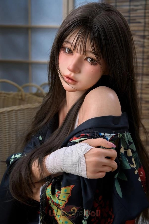 Nora - Realistisches Design 150cm E Cup T4 Silky Cream Reines Silikon Reallady Silicone Sex Doll Real Lady SD1093201