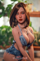 Macy [Sofort lieferbar] D-Cup Gelee Br¨¹ste + Zunge + Gebr?unt Haut + innere Vagina + Doppelgelenke + Achselzucken (100% Nagelneu) Gelee Br¨¹ste Fire Doll Fire Deutschland Lager CFI1095201E