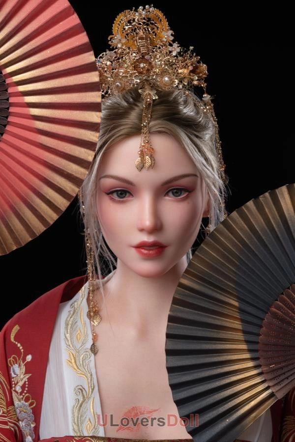 Anna Volle Brüste Silikon Liebespuppe Große Brüste GE53_2 Kopf Fair Hautfarbe C-Cup Zelex Doll Zelex Doll SD468001
