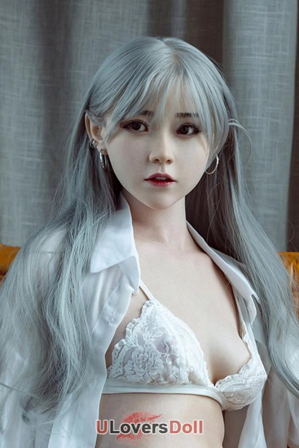 Qian - Gewinnen Sie Vertrauen 158cm B-Cup Fanreal Silikon Sexpuppe Fanreal Doll SD584201
