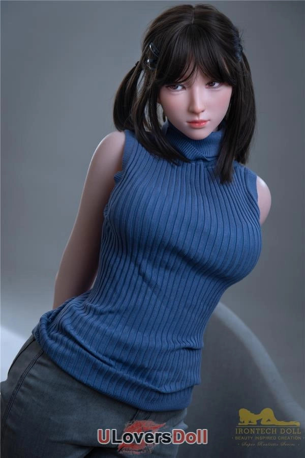 Miyuki - 166cm C-Cup S24 mit Natürlicher Haut Vollsilikon Silikonpuppe Irontech Doll Irontech Doll SD597501
