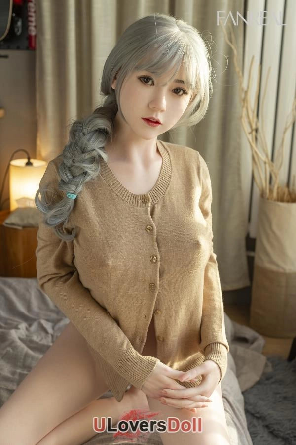 Sabina - Mehr Zufriedenheit 157cm D-Cup Fanreal Silikon Sexpuppe Fanreal Doll SD643601
