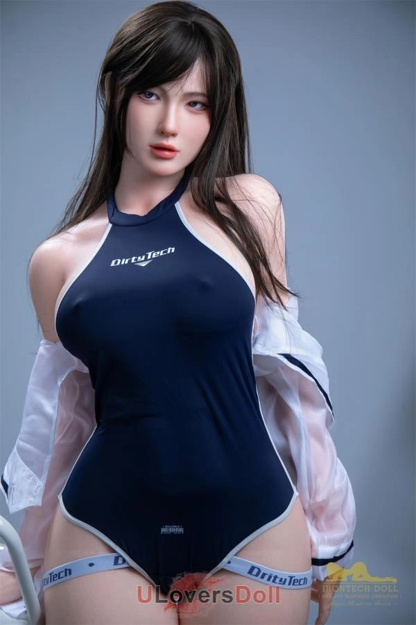 Stella - 164cm E-Cup Nr.S1 Kopf Verführerische Augen Silikonpuppe Irontech Doll Irontech Silikon Doll SD659301