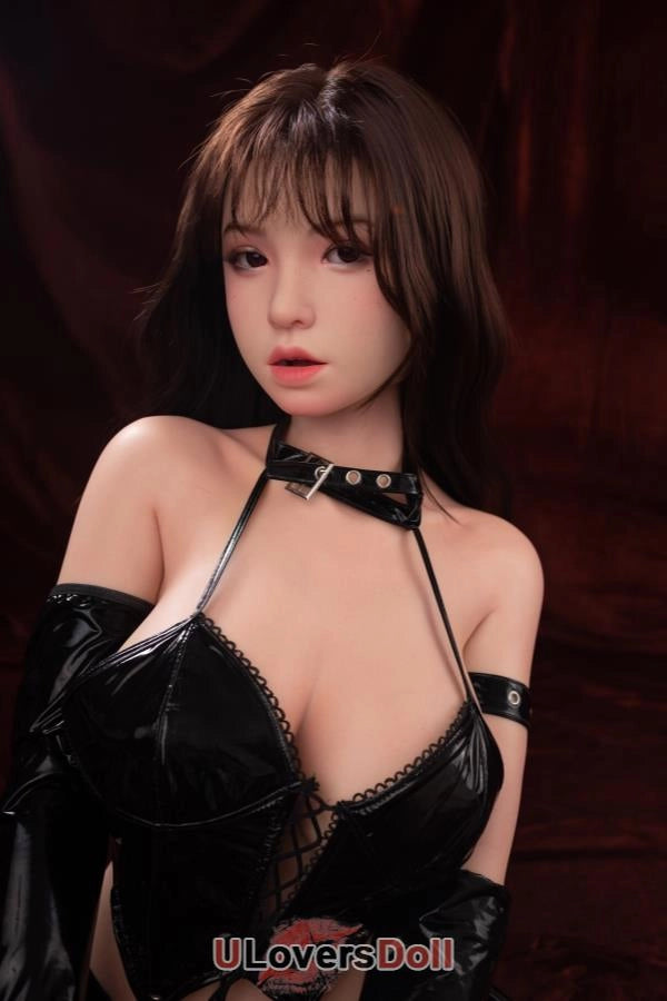C¨¦lia - 158cm-B C-Cup Nr.686 Kopf K¨¹nstliche Mundh?hle Silikon Liebespuppen Orange In Sex Doll Orange in SD844401