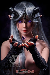 Samantha Stilvolle Anziehung TPE Sexpuppe E-cup Elf Princess Dark Tan SE Doll SE Doll SED068